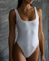WUNNERS One Piece Swimsuit - WHITE
